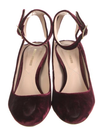 Nicholas Kirkwood Velvet Pumps