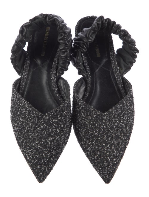 Nicholas Kirkwood Slingback Flats