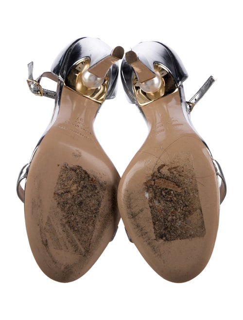Nicholas Kirkwood Patent Leather Sandals