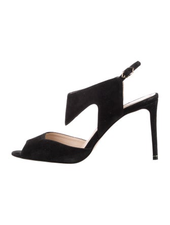 Nicholas Kirkwood Suede Slingback Pumps