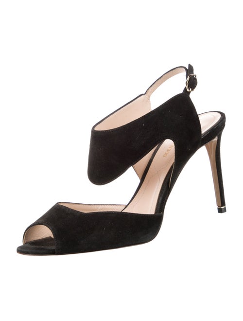 Nicholas Kirkwood Suede Slingback Pumps