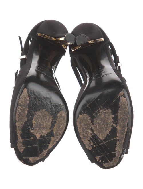 Nicholas Kirkwood Satin D'Orsay Pumps