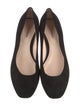 Nicholas Kirkwood Faux Pearl Accents Suede Ballet Flats