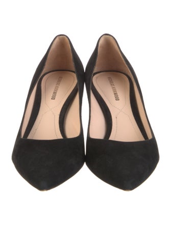 Nicholas Kirkwood Suede Beaded Accents Pumps
