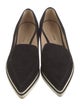 Nicholas Kirkwood Suede Colorblock Pattern Loafers