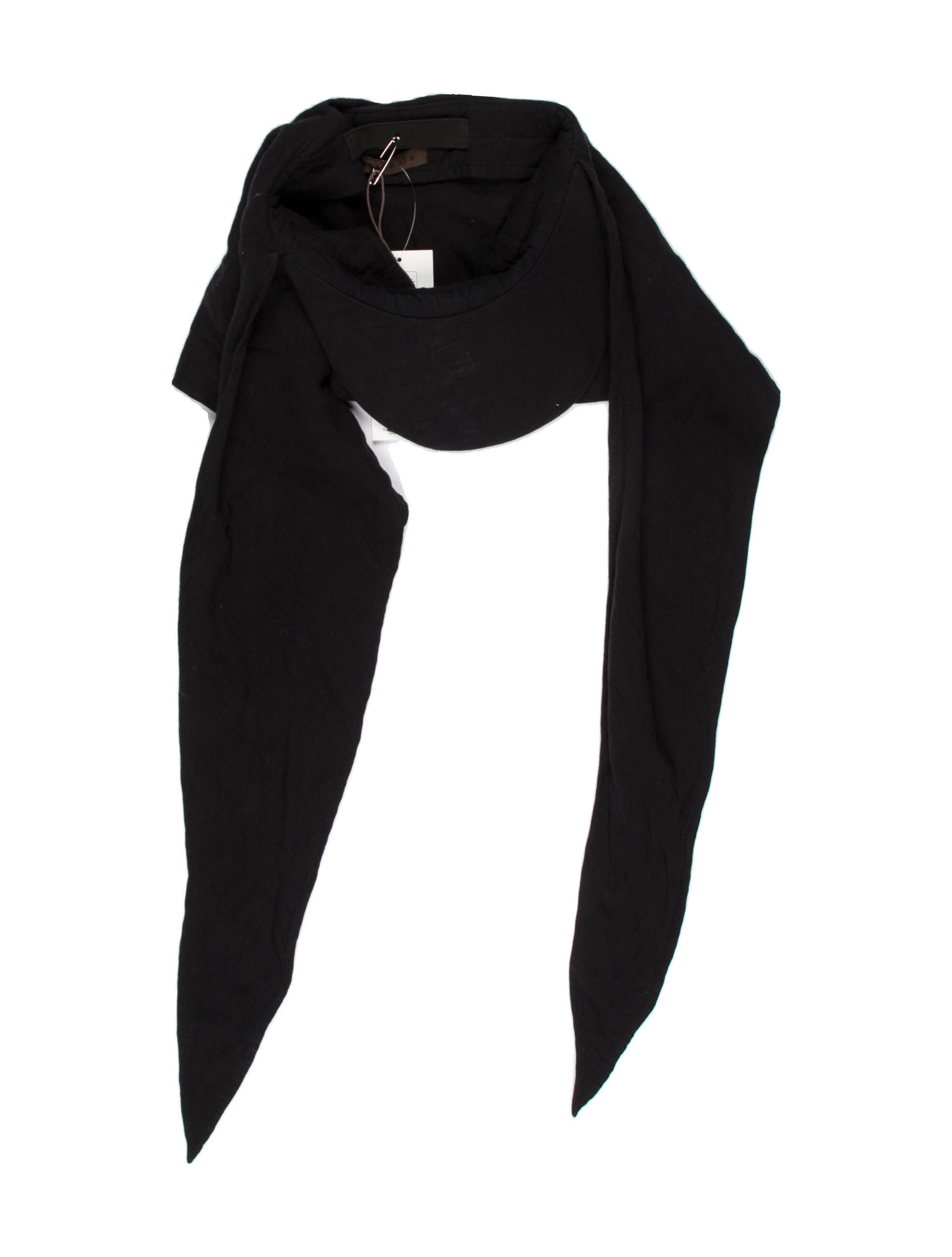 Nicholas Kirkwood COTTON GAUZE WRAP VISOR HAT