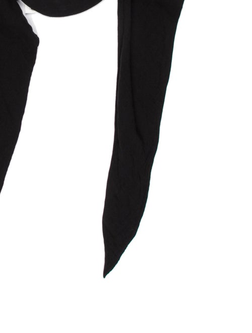 Nicholas Kirkwood COTTON GAUZE WRAP VISOR HAT