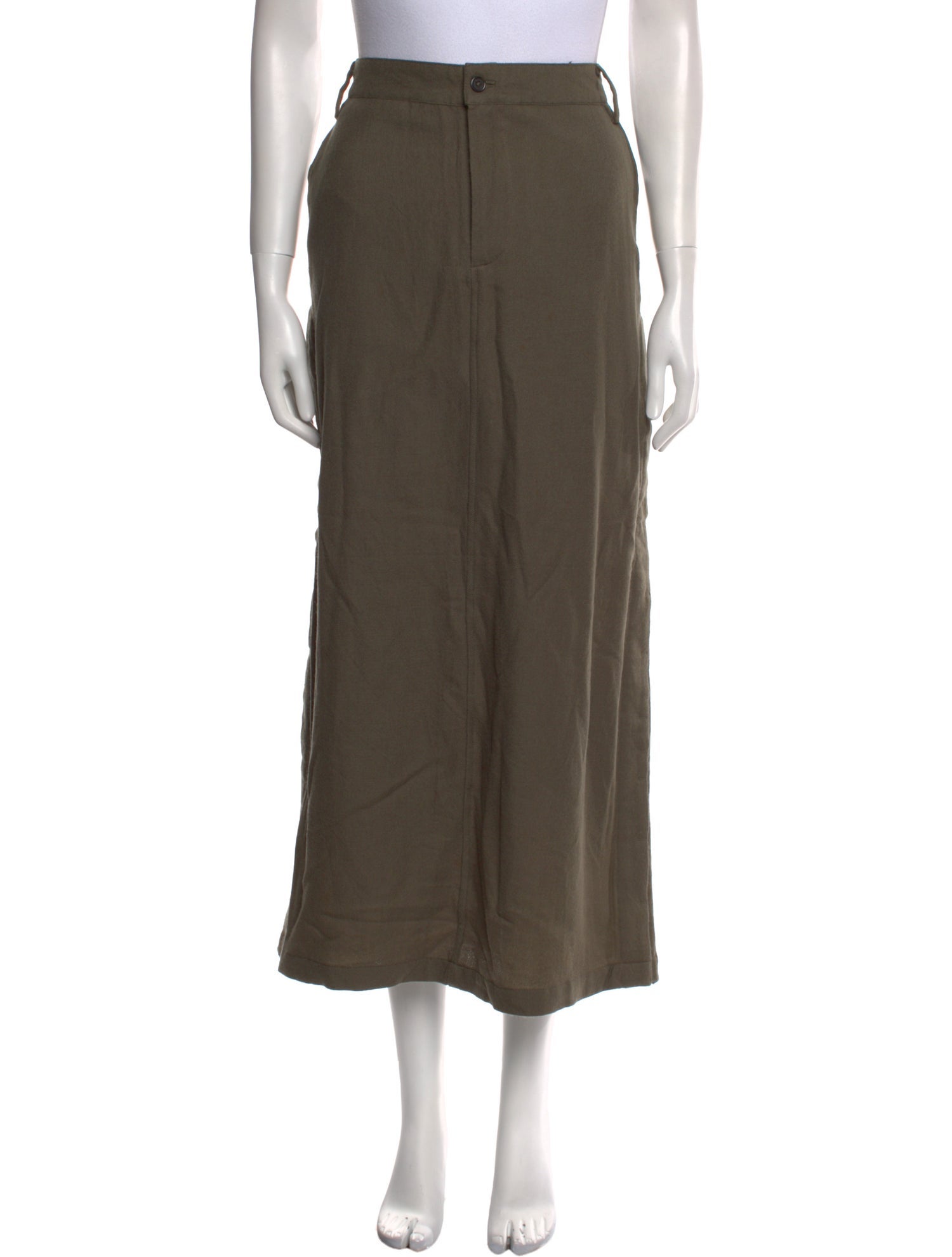 Nicholas Kirkwood Wool Midi Length Skirt