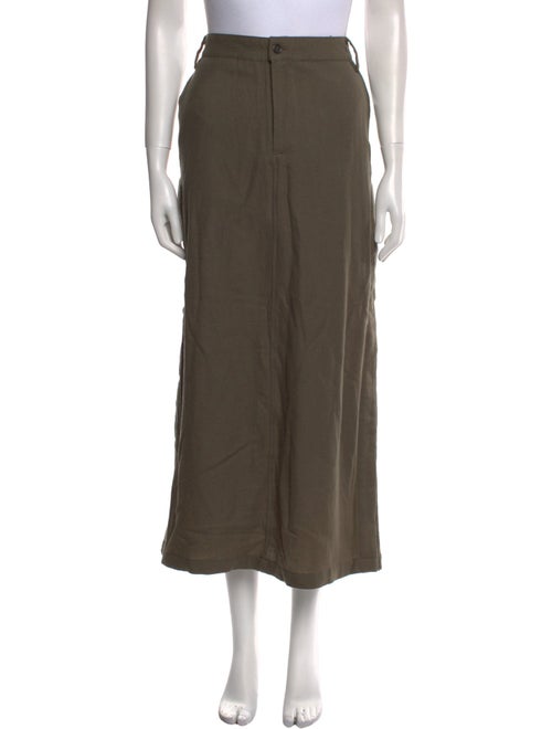 Nicholas Kirkwood Wool Midi Length Skirt