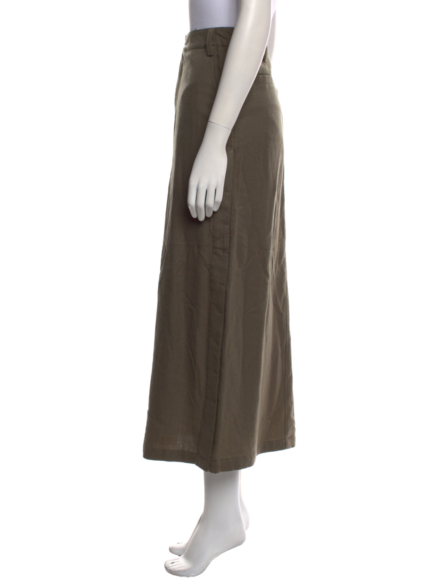 Nicholas Kirkwood Wool Midi Length Skirt