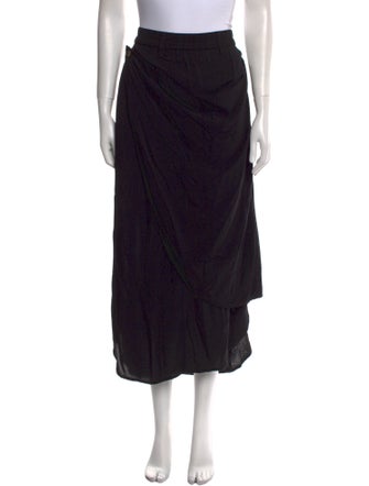 Nicholas Kirkwood Linen Midi Length Skirt