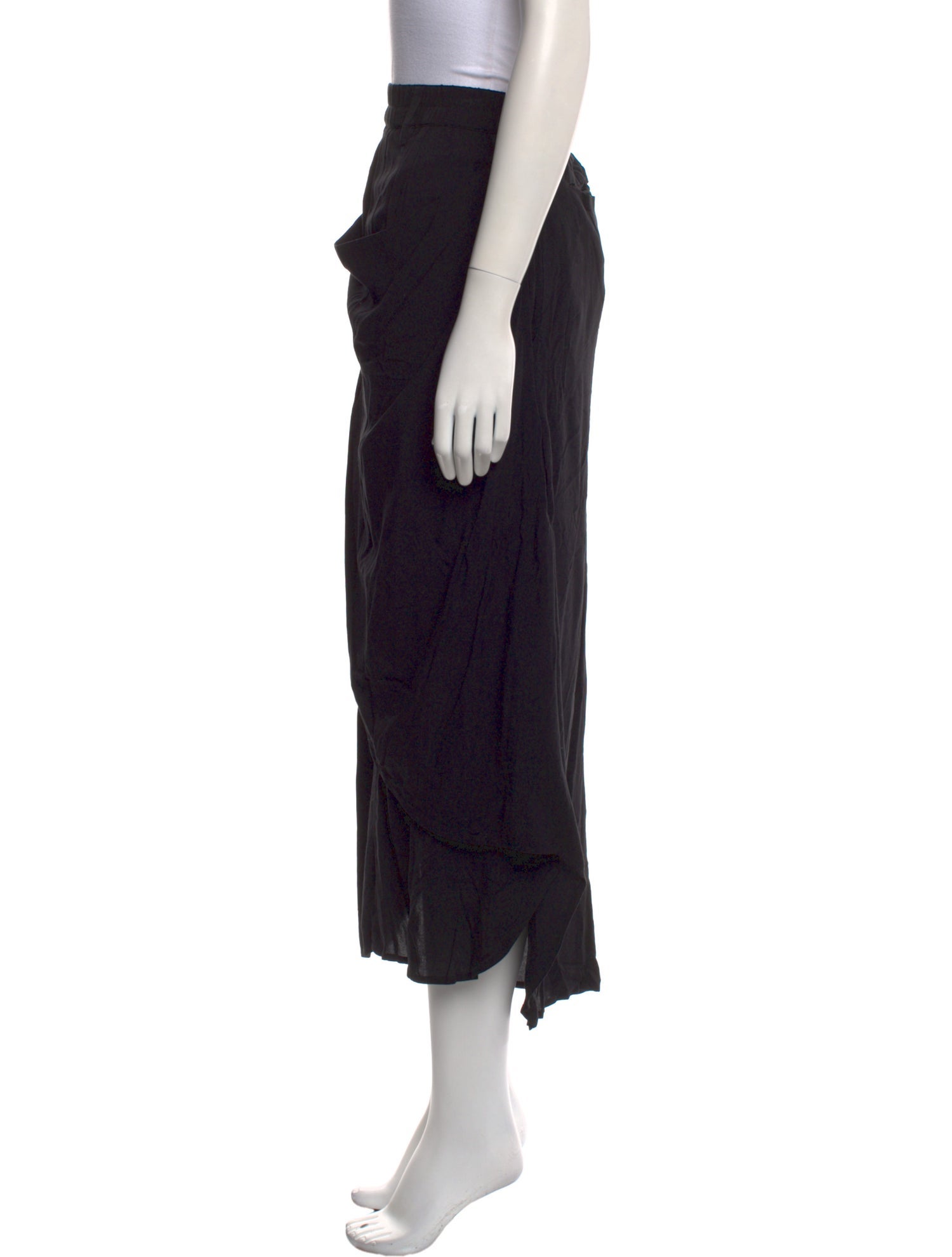 Nicholas Kirkwood Linen Midi Length Skirt