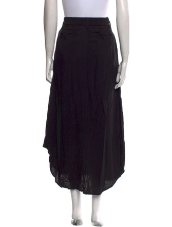 Nicholas Kirkwood Linen Midi Length Skirt