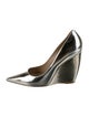Nicholas Kirkwood Patent Leather Studded Accents Pumps
