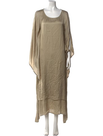 Nicholas Kirkwood Satin Long Dress