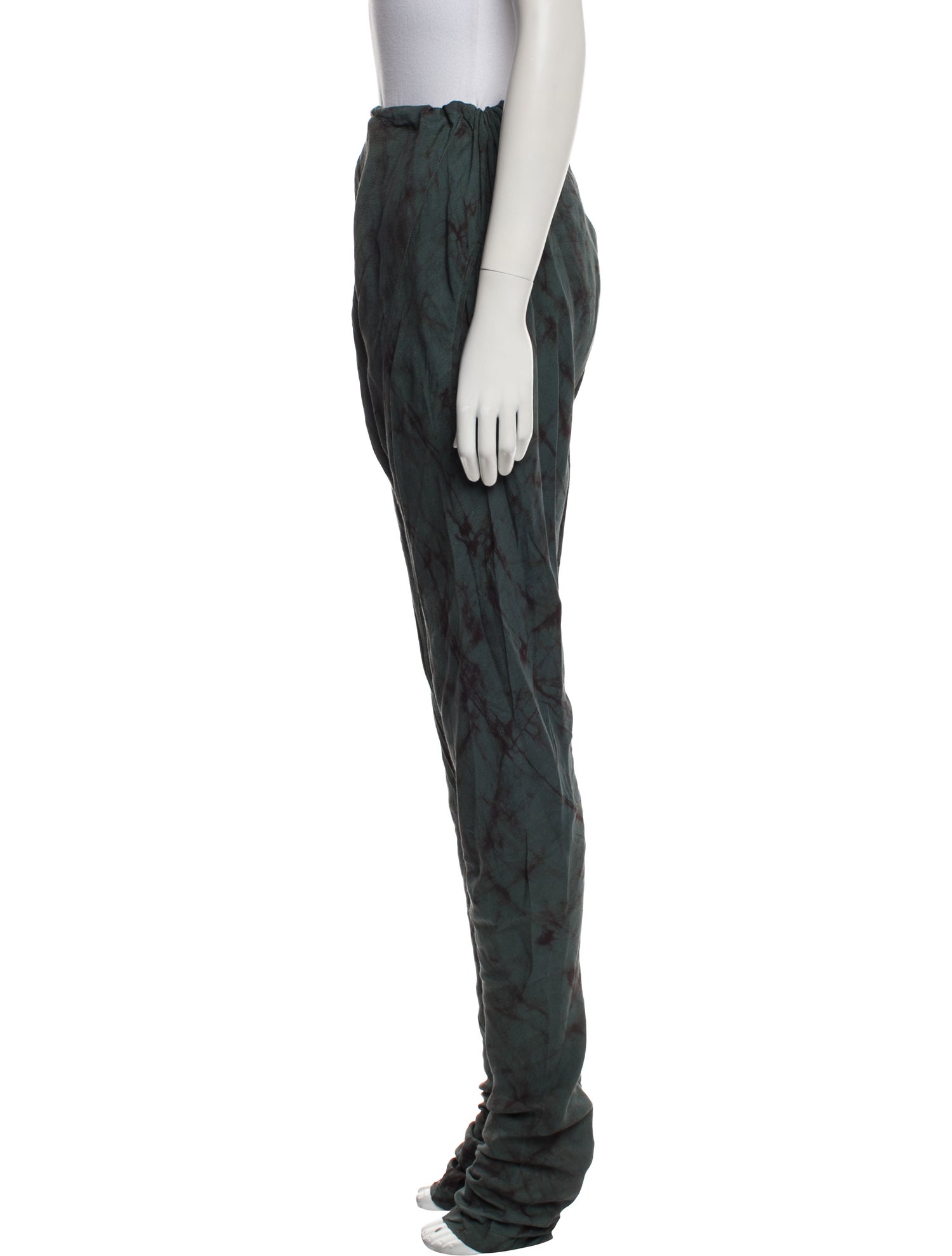 Nicholas Kirkwood Tie-Dye Print Skinny Leg Pants