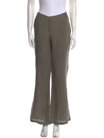 Nicholas Kirkwood Linen Wide Leg Pants