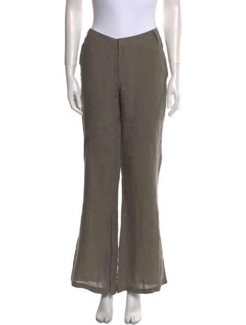 Nicholas Kirkwood Linen Wide Leg Pants
