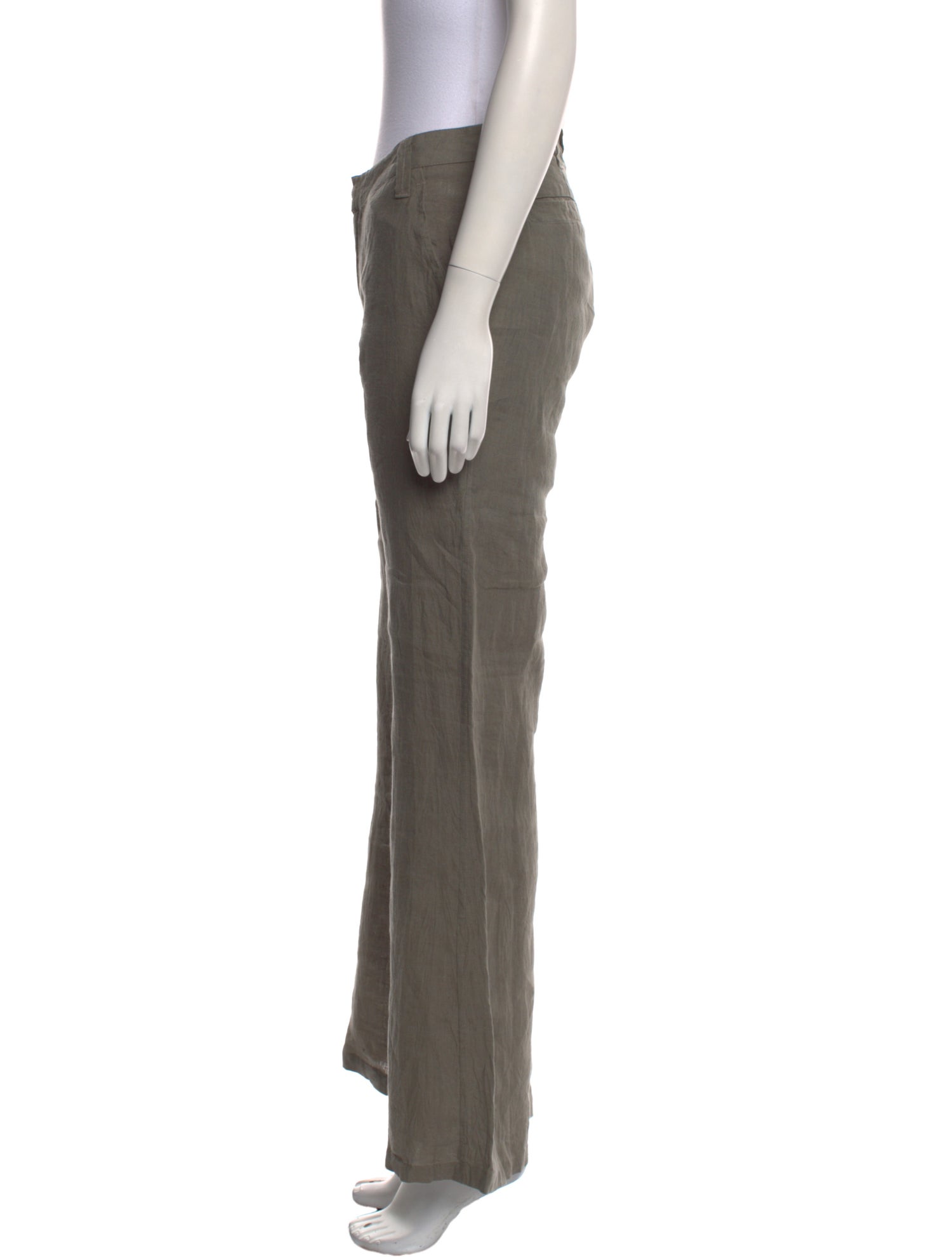 Nicholas Kirkwood Linen Wide Leg Pants