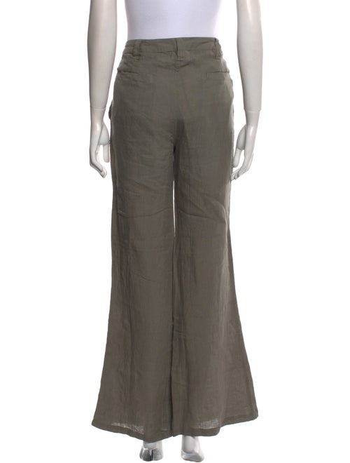 Nicholas Kirkwood Linen Wide Leg Pants