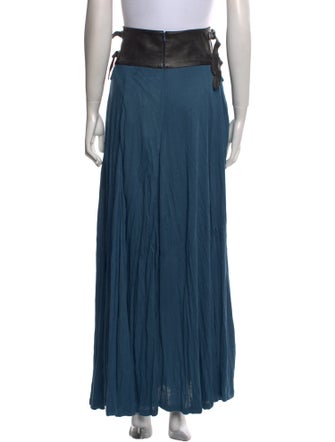 Nicholas Kirkwood Cutout Accent Long Skirt
