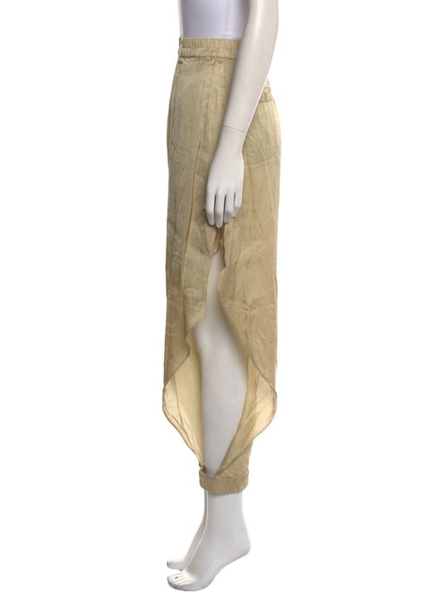 Nicholas Kirkwood Satin Skinny Leg Pants