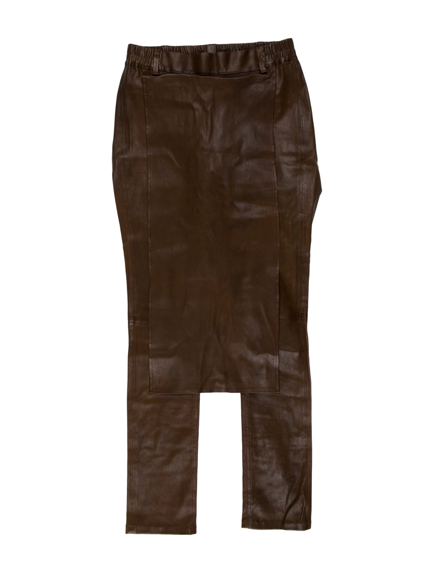 Nicholas Kirkwood Leather Skinny Leg Pants