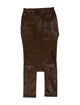 Nicholas Kirkwood Leather Skinny Leg Pants