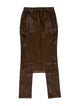 Nicholas Kirkwood Leather Skinny Leg Pants