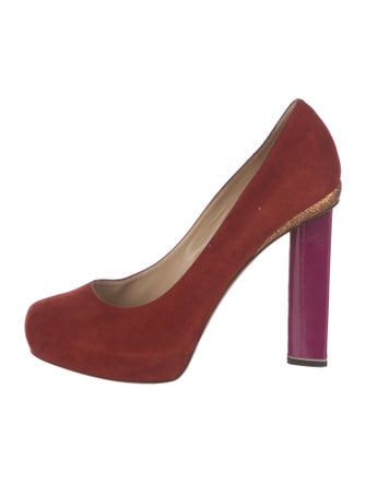 Nicholas Kirkwood Suede Pumps