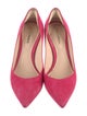 Nicholas Kirkwood Faux Pearl Accents Suede Pumps