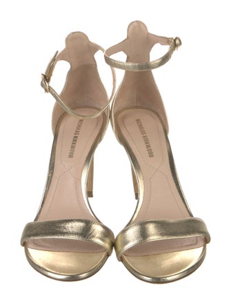 Nicholas Kirkwood Leather Beaded Accents Sandals