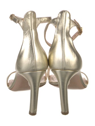 Nicholas Kirkwood Leather Beaded Accents Sandals