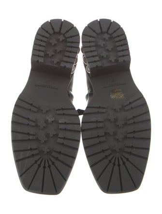 Nicholas Kirkwood Faux Pearl Accents Leather Moto Boots