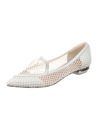 Nicholas Kirkwood Leather Animal Print Loafers