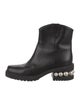 Nicholas Kirkwood Leather Moto Boots