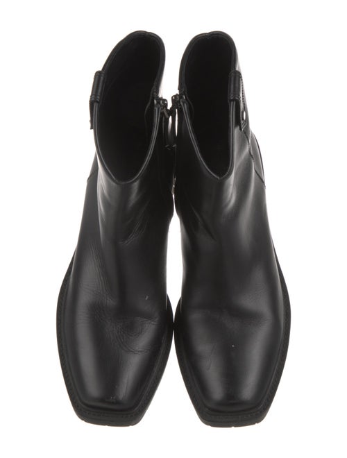 Nicholas Kirkwood Leather Moto Boots