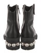 Nicholas Kirkwood Leather Moto Boots