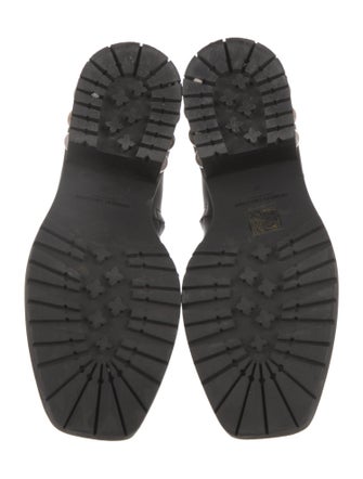 Nicholas Kirkwood Leather Moto Boots