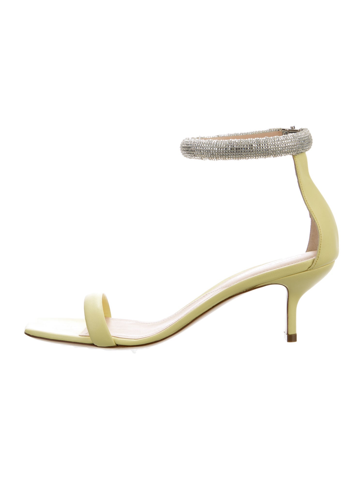 Nicholas Kirkwood Leather Crystal Embellishments Sandals