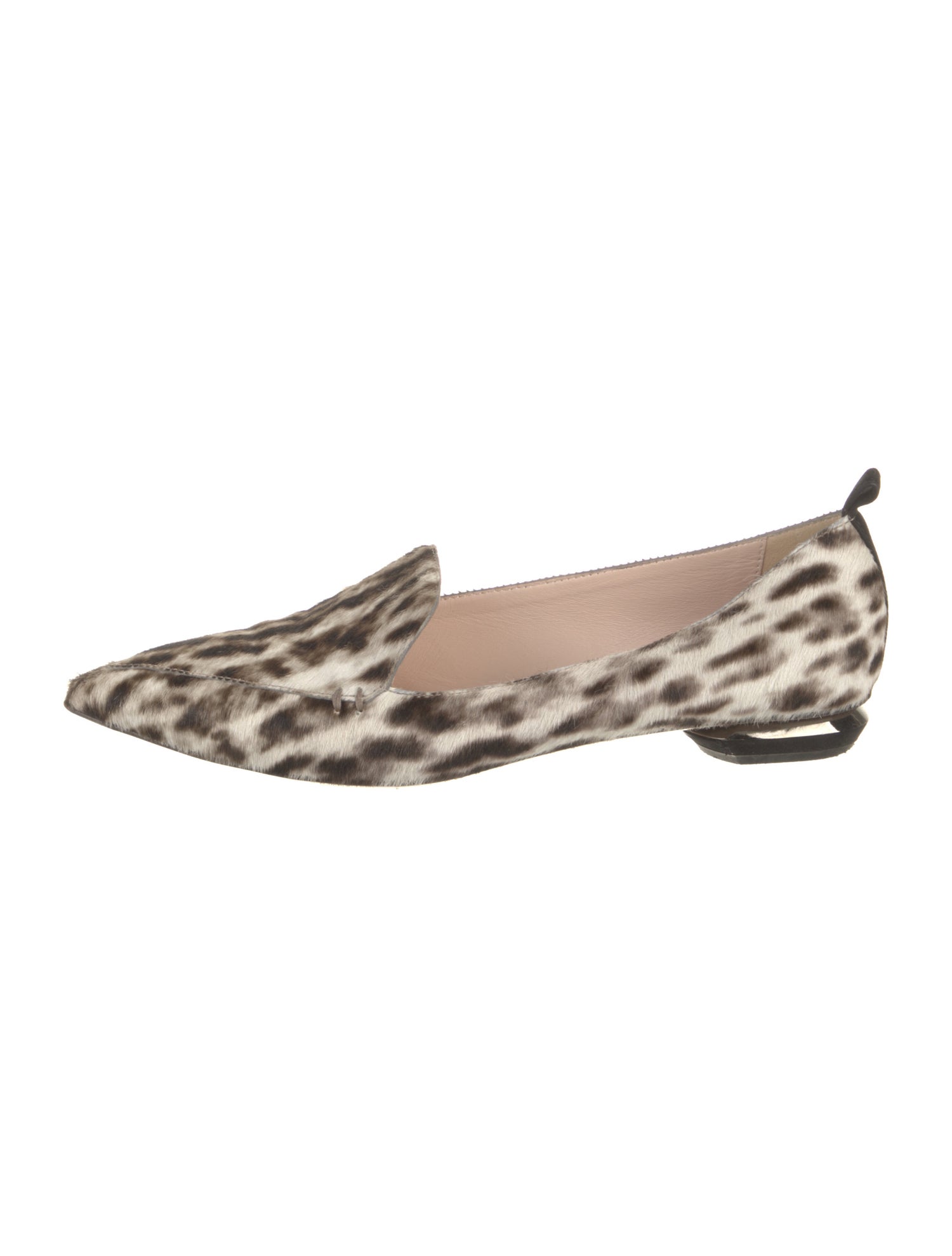 Nicholas Kirkwood Ponyhair Animal Print Loafers