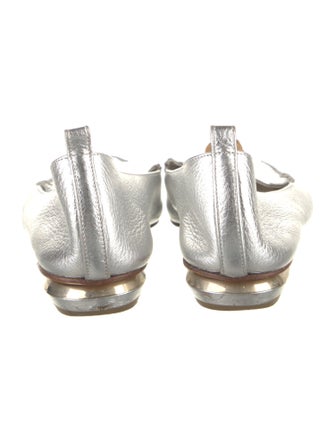 Nicholas Kirkwood Leather Flats