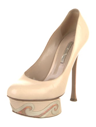 Nicholas Kirkwood Leather Pumps