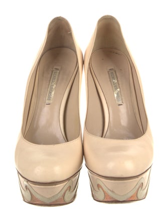 Nicholas Kirkwood Leather Pumps