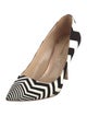 Nicholas Kirkwood Suede Striped Pumps