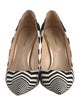 Nicholas Kirkwood Suede Striped Pumps