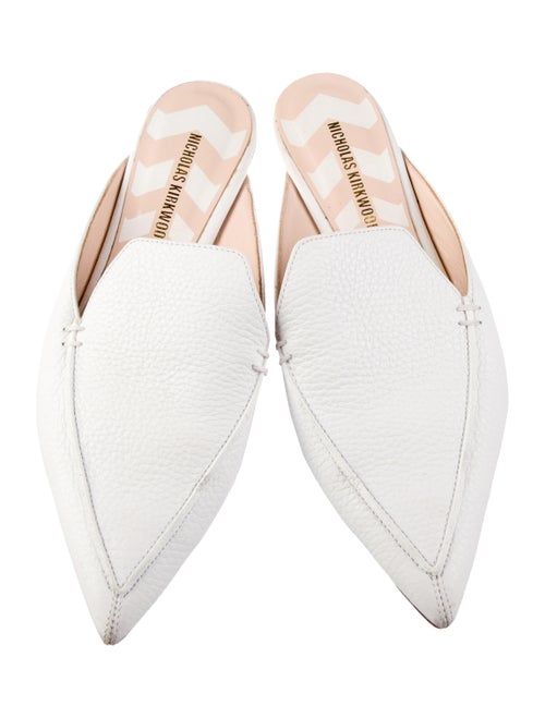 Nicholas Kirkwood Leather Mules