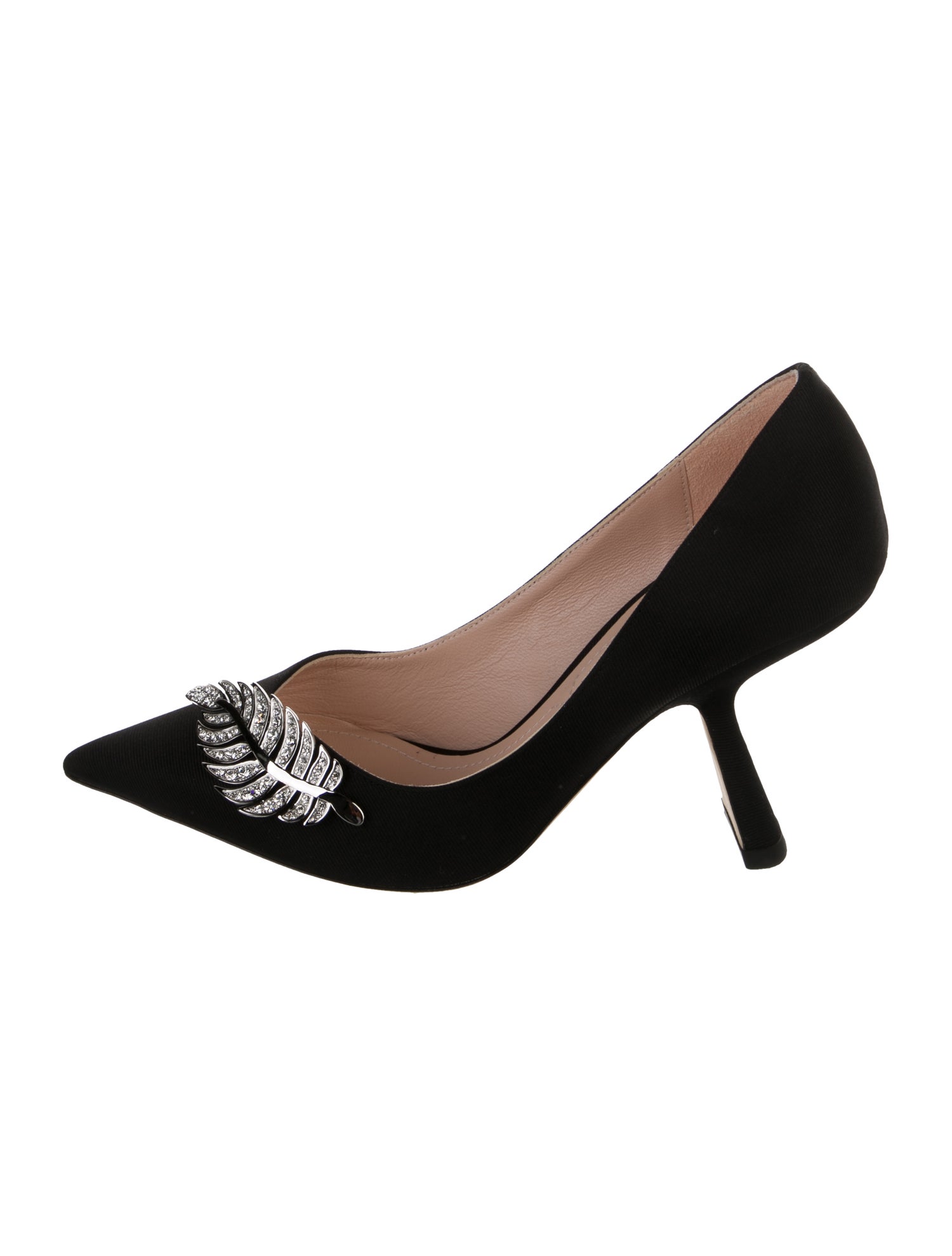 Nicholas Kirkwood Suede Crystal Embellishments Pumps