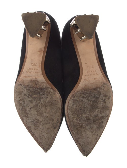 Nicholas Kirkwood Suede Studded Accents Boots