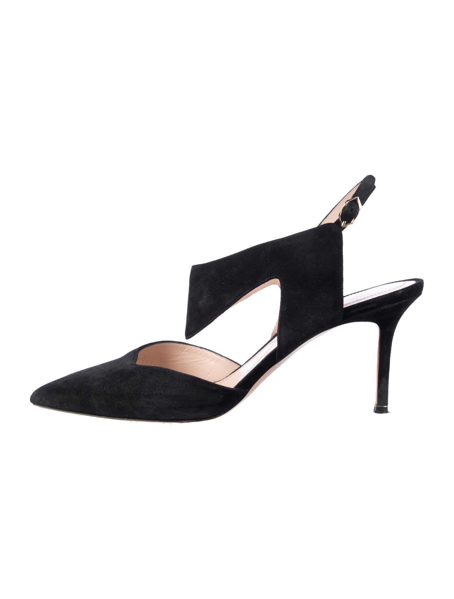 Nicholas Kirkwood Suede Slingback Pumps